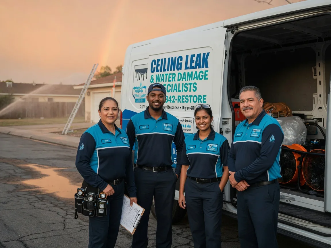 Ceiling Leak Cleanup company in Stacy, MN